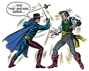 Everett Raymond Kinstler - Zorro duel
