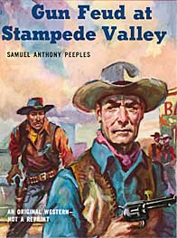 Everett Raymond Kinstler - Gun Feud at Stampede Valley cover
