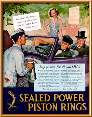 Harry Anderson - Sealed Power Piston Rings ad