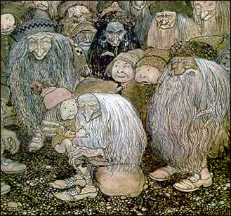 John Bauer - 1909 - trolls 2 (detail)
