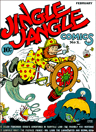 George Carlson - Jingle Jangle Comics #1 cover