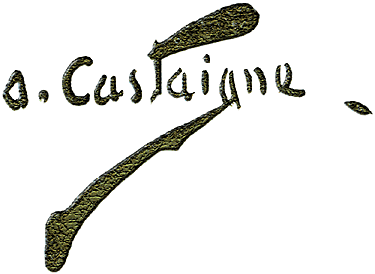 André Castaigne signature