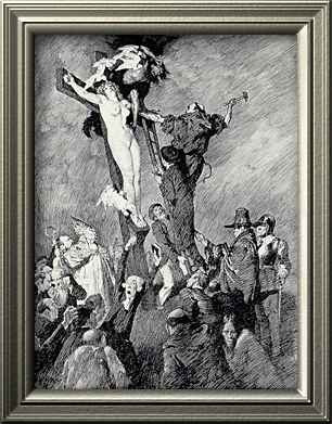 Norman Lindsay - Crucified Venus