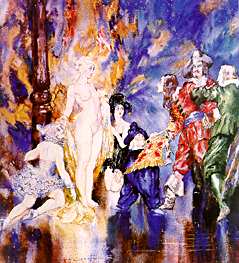 Norman Lindsay - The Suitors