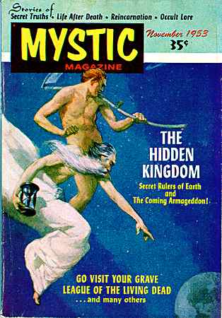 J. Allen St. John - Mystic cover 1953