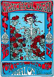 E.J. Sullivan (Mouse & Kelley) Grateful Dead poster 1966