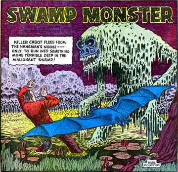 Basil Wolverton - Swamp Monster