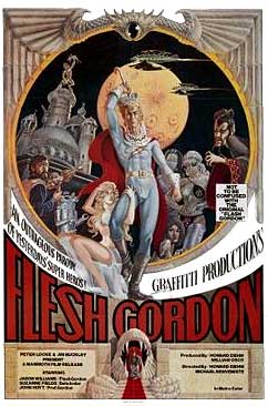 George Barr - Flesh Gordon poster