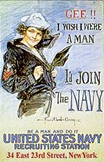 Howard Chandler Christy - WWI Navy poster