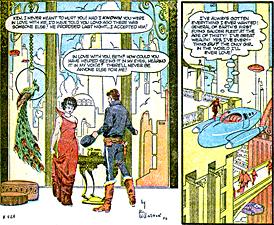 Roy G. Krenkel - comic panels with Williamson