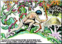Burne Hogarth - Tarzan of the Apes interior