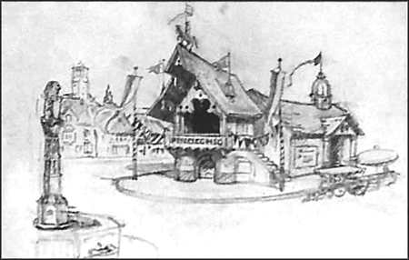 Albert Hurter - Pinocchio sketch